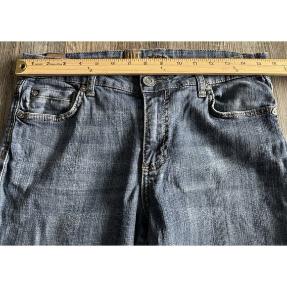 Kut From The Kloth Mid Rise Bootcut Stretch Blue Denim Jeans Women’s Size 8 - Picture 5 of 11